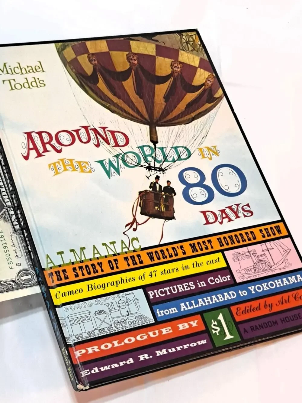 Michael Todd's Around the World in 80 Days Almanac (1956 Movie Tie-In Hardcover)